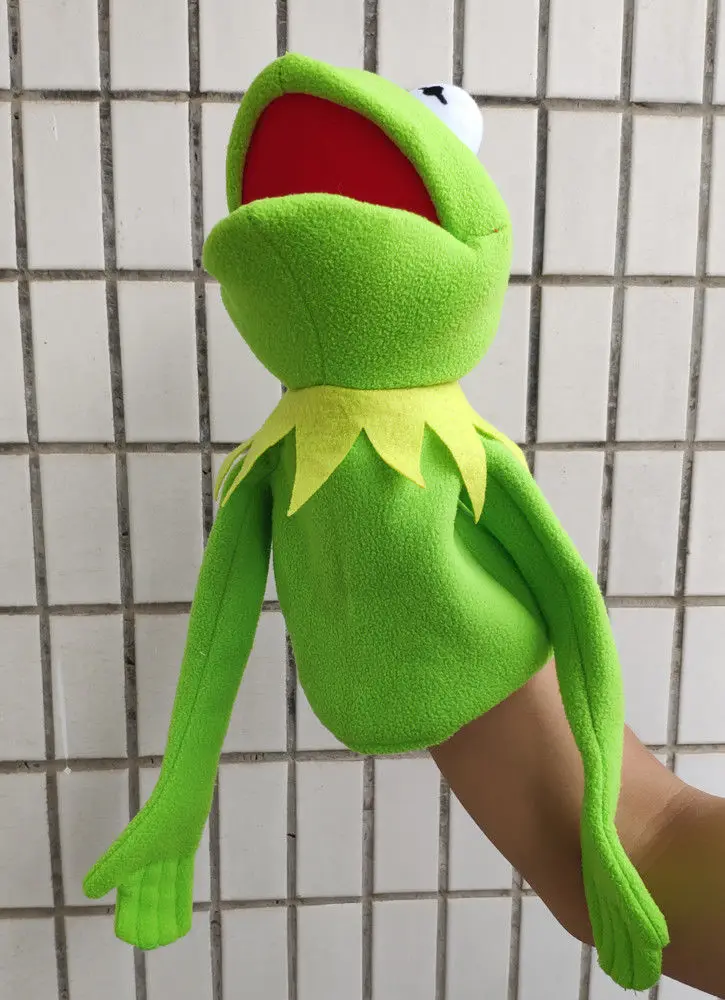 

Rare The Muppet Show puppet plush Kermit the Frog new