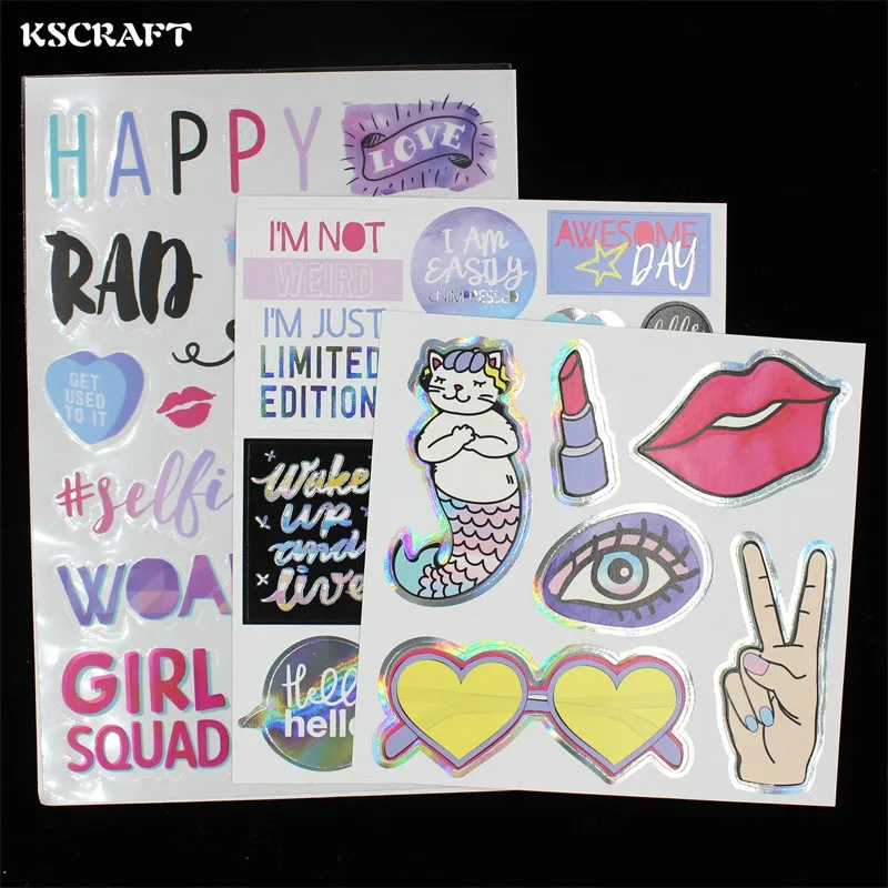 

KSCRAFT Hello Summer Self- adhesive Sticker for Scrapbooking/ DIY Crafts/ Card Making Decoration