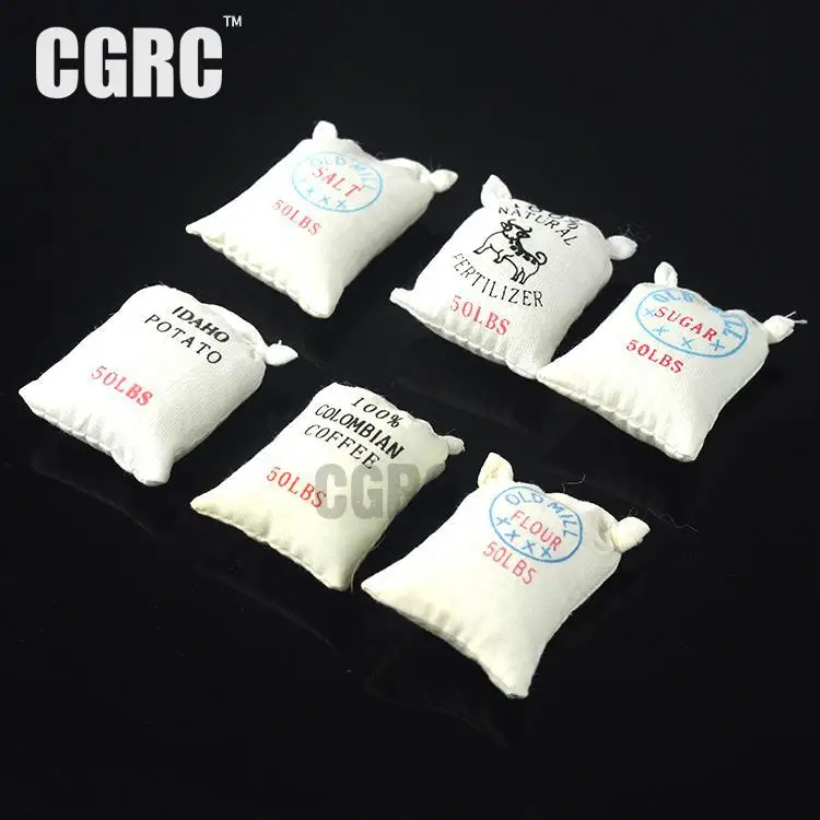 Имитация 1/10 мешок для рисовой еды Tamiya CC01 Axial Scx10 90046 90047 Rc4wd D90 Trx-4 Trx4 Rc 6 шт. | Игрушки и
