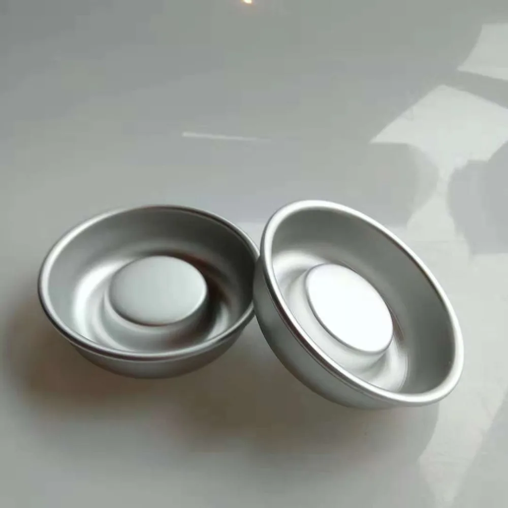 

6pcs/pack 4inch aluminium donut cake pan doughnut mold stuffing cake pan