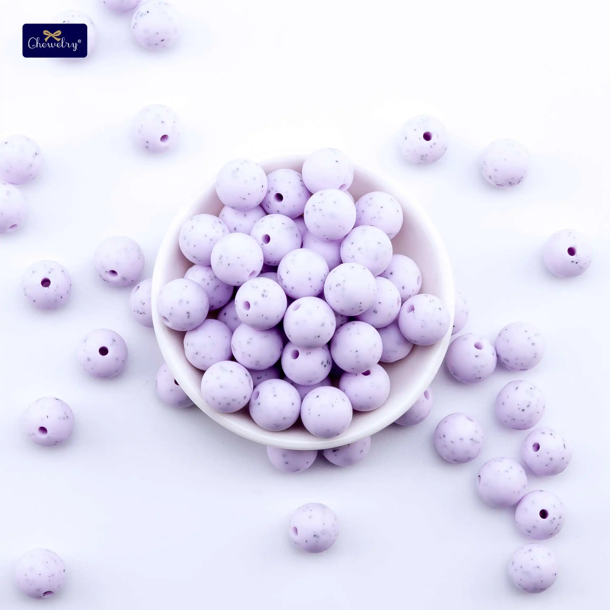 

30pc 12mm Silicone Beads Teething Chew Round Sesame Beads Food Grade Baby Teether Necklace Perle Silicone DIY Pacifier Chain Toy