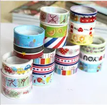 10pcs lot Kawaii Washi Tape Set DIY Decorative Adhesive Tape Japanese Masking Tape Scrapbooking Paper Decorative