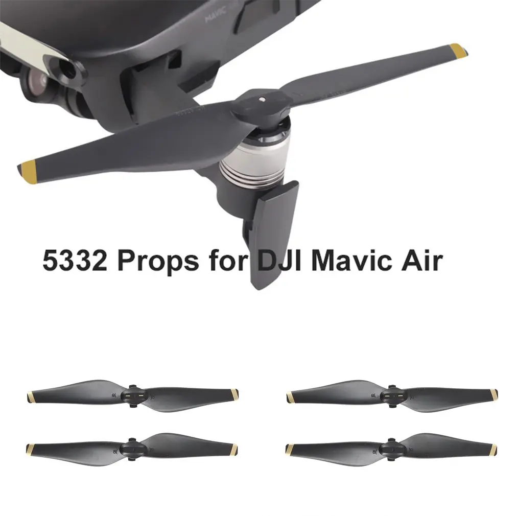 4 шт. 2CW+ 2CCW пропеллеры 5332 Прочный 2-Blade подпорки пропеллеры для DJI mavic air Drone аксессуары