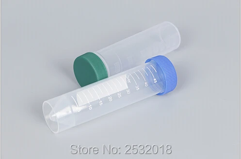 

50ml centrifuge tube with screw cap and scale Medical equipment supply ,Pack of 50 pcs !
