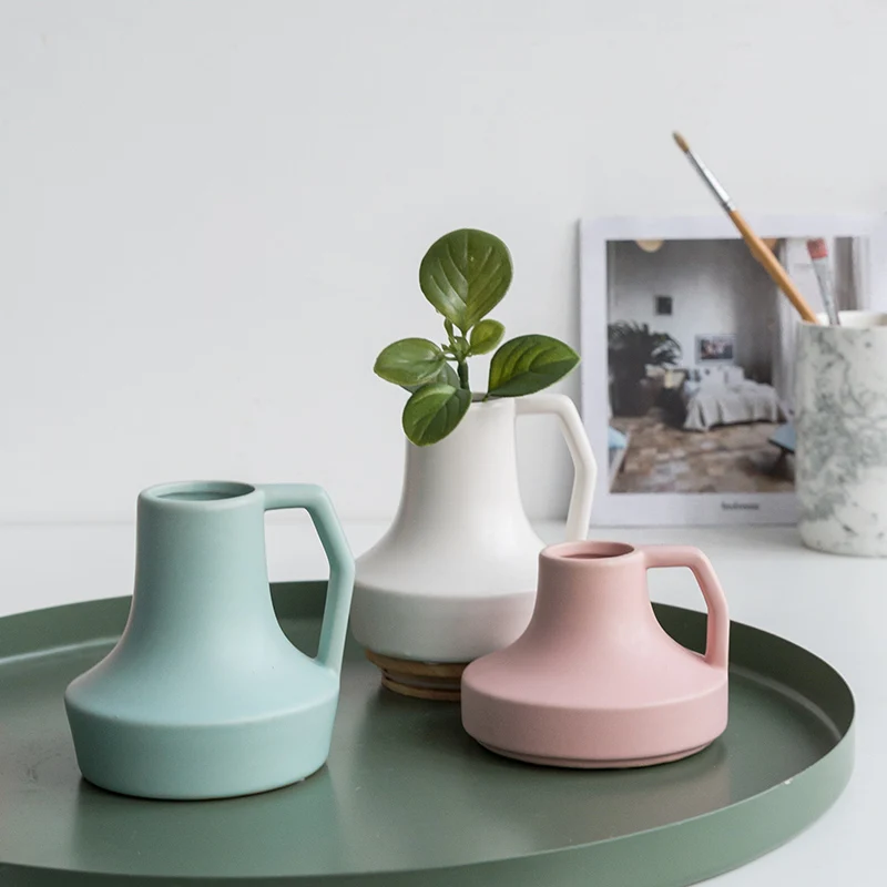 Flower Vase Home Decor Ceramic Teapot Vase Creative Design Ceramic Vase