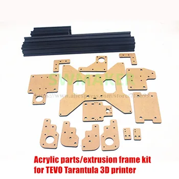 

SWMAKER acrylic parts & extrusion frame kit for TEVO Tarantula 3D printer part Laser cut parts for Tevo Tarantula