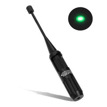 

Laser Bore Sighter Bore Red/Green Hunting Dot Sight Kit for .22-.50 Caliber Collimator Bore Sighter with 4 Adapters