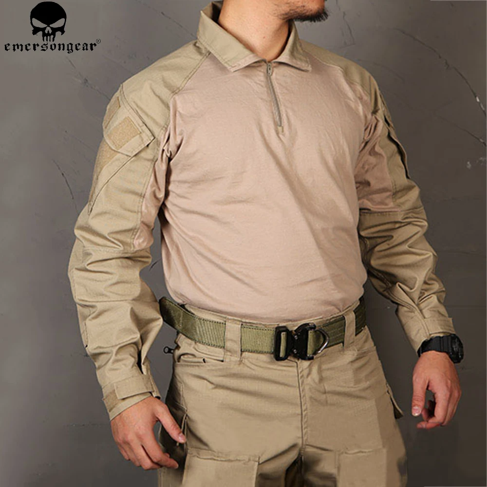 EMERSONGEAR Мультикам боевая рубашка охотничья одежда G3 BDU Страйкбол Тактический
