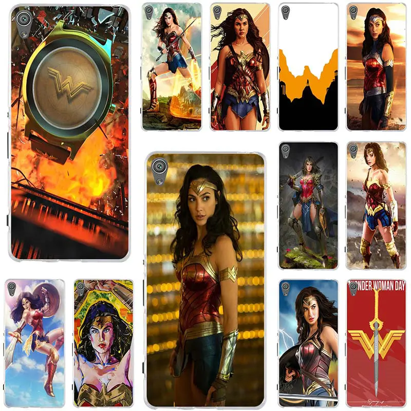 Wonder Woman 1984 Clear Soft TPU Mobile Phone Cases For Sony Xperia Z Z1 Z2 Z3 Z4 Z5 Compact Premium M2 M4 M5 E3 E5 T3 XA | Мобильные