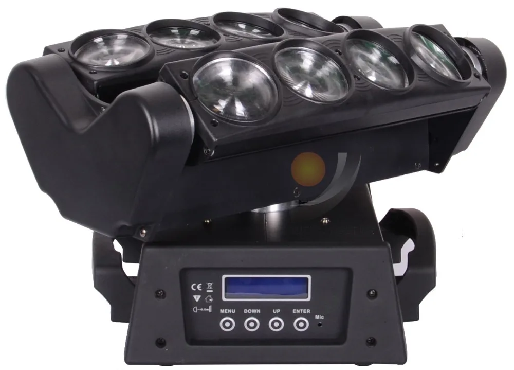 

8 X 10W Cree 4 in 1 led Spider beam moving head light for disco dj party