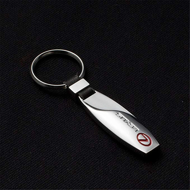 

Water drop shaped Emblem Car Keychain Keyring auto Logo for Lexus