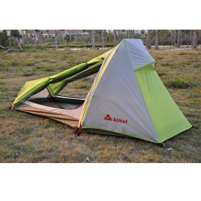 US $40.50 Alltel genuine ultra light outdoor camping mountaineering outdoor hiking double layer aluminium all