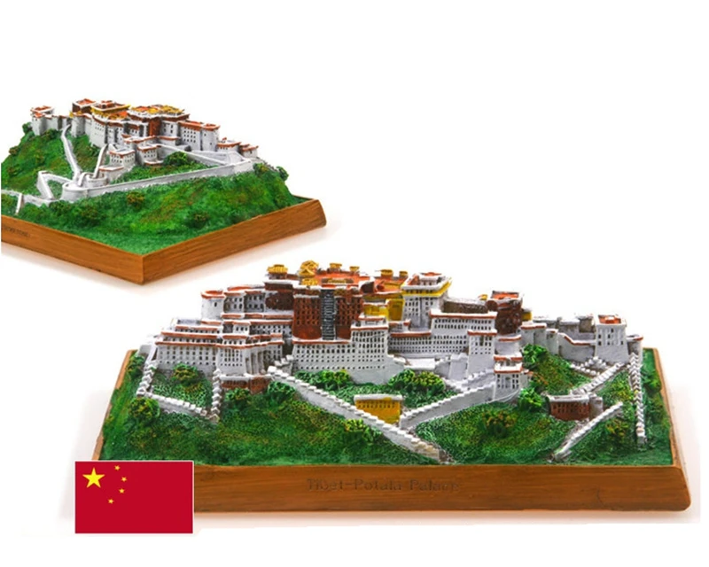 Горячая Распродажа Китай Potala дворец творческие изделия из смолы всемирно