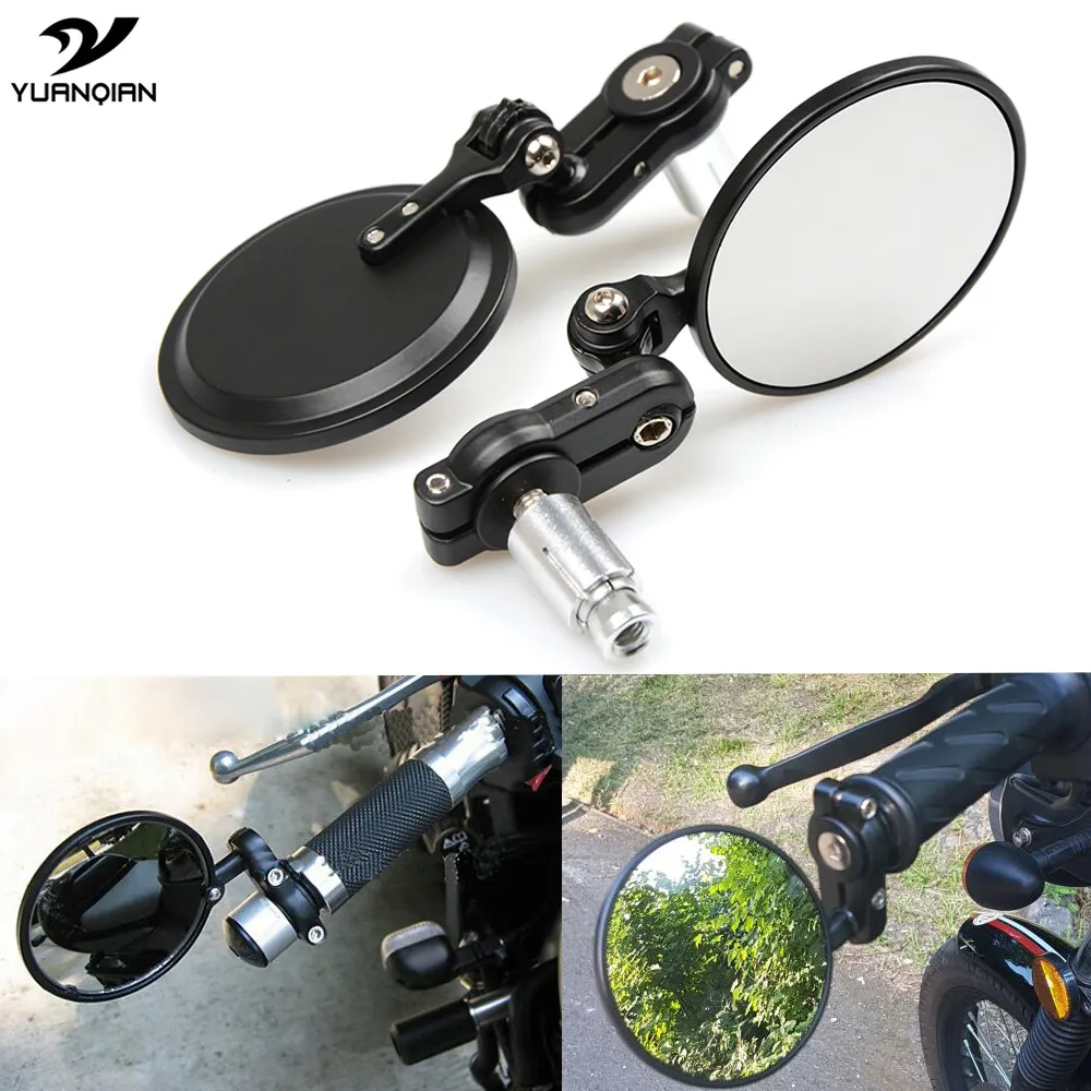 Мотоцикл части руль заканчивается мотоцикла зеркало боковое для Yamaha FZ6N FZS1000 FZ1 FZ6