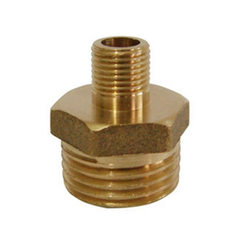 

1/8" Male x 1/2" Male BSP Brass Pipe Hex Nipple Fitting Quick Adapter Male Thread Hex Nipple Threaded Reducer Pipe Fittings