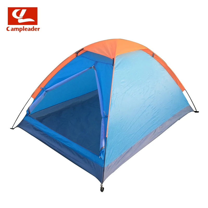 

Tourist Tent Double Single Layer Oxford Cloth Couple Tent Camping Folding Windproof Tent 200x140x110cm CL220
