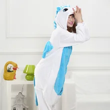 Mother Father Daughter Boy Dresses Family Matching Sleepwear Hooded Pajama Cartoon Animal unicorn Cosplay Pyjama Pijamas