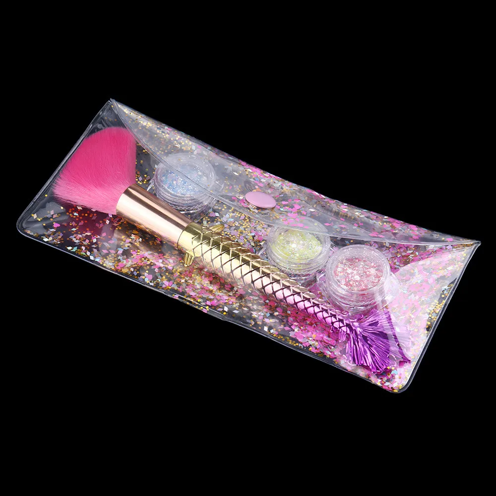 

Women Bag Travel Cosmetic Bag Makeup Case Pouch Toiletry Best Transparent Casual Quality Saco cosmetico #
