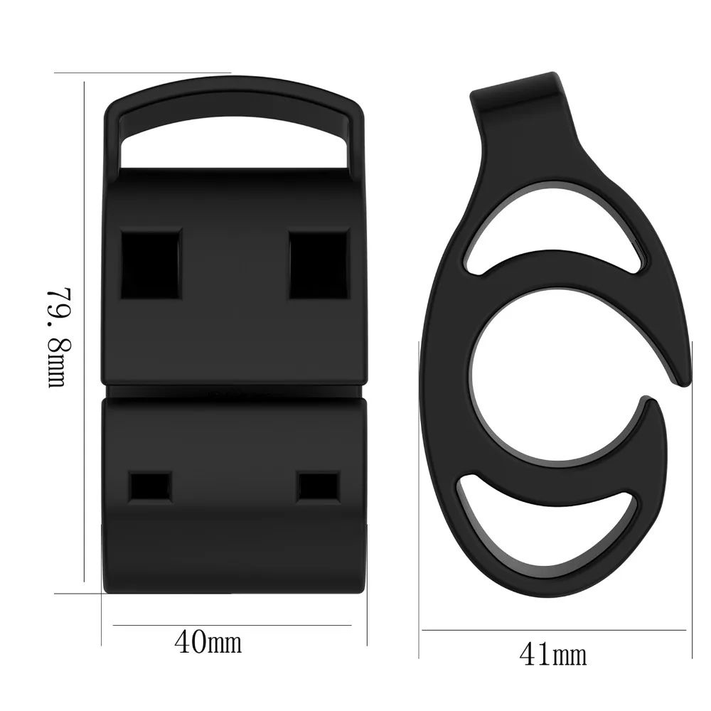 XBERSTAR Universal Silicone Bicycle Handlebar Mount Holder for Garmin Forerunner 210 225 230 235/TomTom /Polar /Suunto GPS Watch