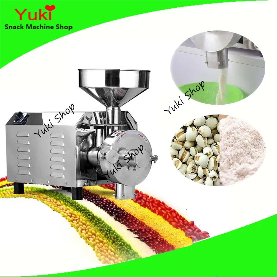 Sesame Grinding Machine Walnut Rice Soybean Flour Grinder Beans Flour