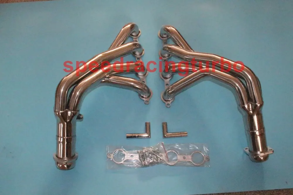

STAINLESS STEEL HEADER EXHAUST MANIFOLD FOR CORVETTE C5 LS1/LS6 97-04 POLISHED