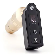 Мини-тату источник питания с светодиодный дисплей для тату-машин батарейный блок