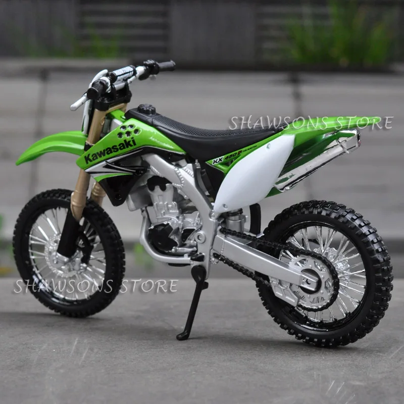 Литые игрушечные модели MAISTO 1:12 KAWASAKI KX 450F мини мотоцикл