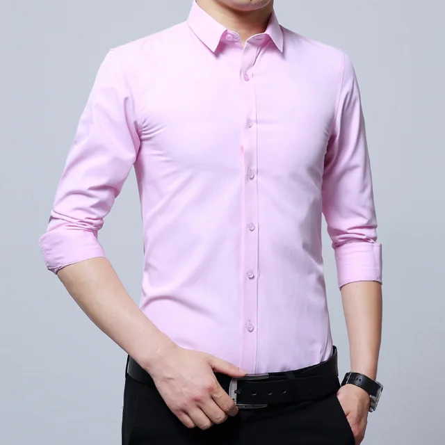 pink and blue shirt men's