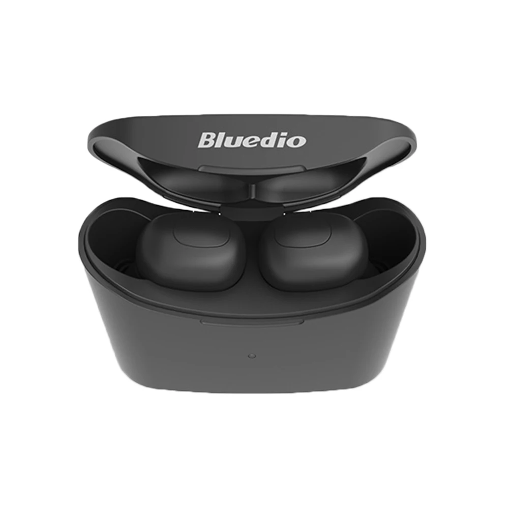 Bluedio Mini Bluetooth 5 0 спортивные наушники настоящие Беспроводные с зарядным