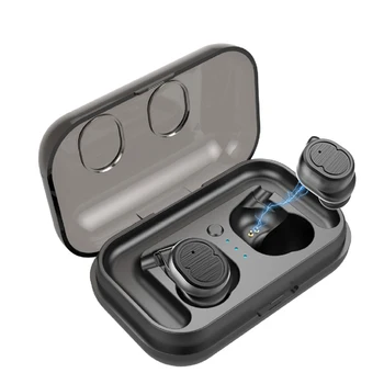 

Wholesale SZDLDT Mini Wireless Ear Buds Auto Power On Wireless 5.0 Ear Buds With Charging Case For iPhone Android