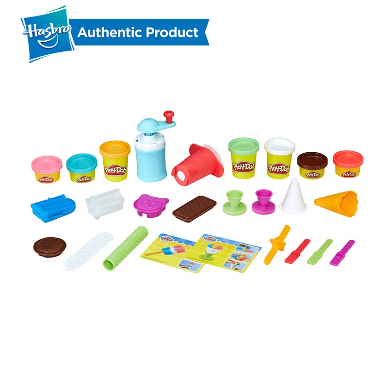 Hasbro Play-Doh kitchen Creations Замороженные лакомства игрушка мороженое производитель забавная фабрика Искусство и ремесла Play Doh чехол цветов