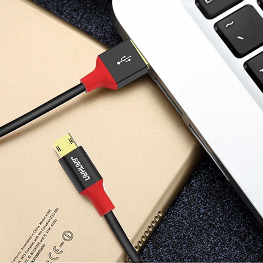 3 упаковки(0,5 м/1 м/2 м) JianHan двусторонний Micro USB кабель 2A USB зарядное устройство для быстрой зарядки для телефона Xiaom samsung Note 5 Android