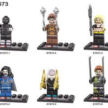 90 шт. SY673 Аквамен Человек-паук Железный человек Тор Капитан Америка фигурка супергероя строительные блоки модель кирпича игрушка