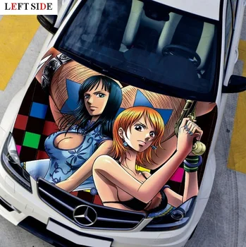 

LEFT SIDE 3d Car Sticker Anime Figure Vinyl Car Accessories Car-detector Covers Sticker Customize the Size to Suit all Vehicles