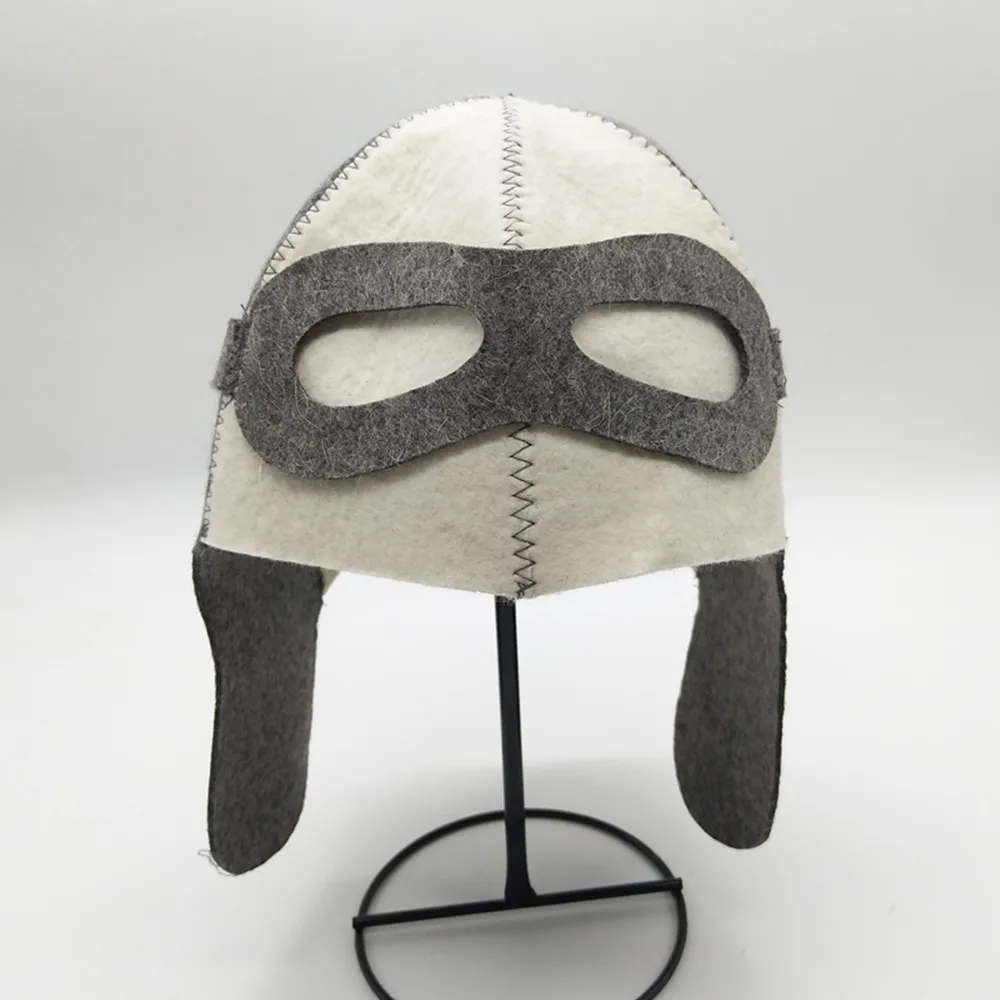 Venda quente de lã chapéu de feltro sauna 2 pcs