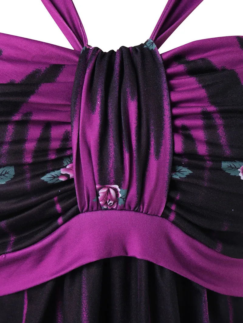 PlusMiss плюс размер 5XL 4XL Цветочный принт Cami Топы женские большие размеры Boho пляжная без рукавов длинная туника жилет Топ Женская летняя