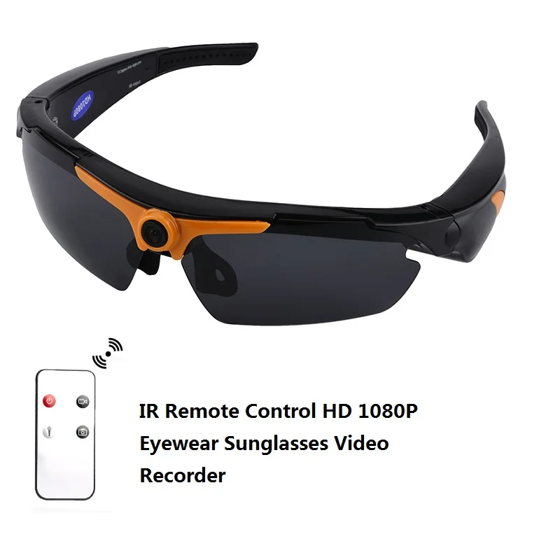 1080P Smart HD Angle Sunglasses 170 Wide Eye Wear Mini Video Recorder