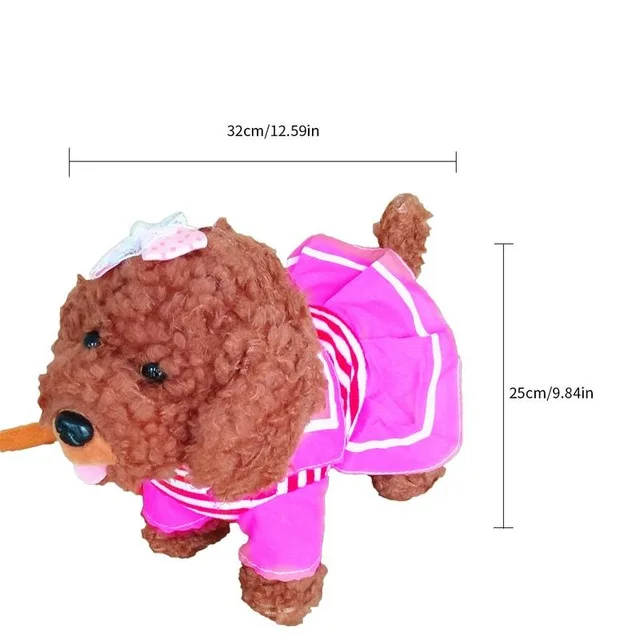 Зарядное устройство USB smart Teddy dog будет ходить/пой танец раннее образование английский Сказочный Tang poetry - Цвет: 6