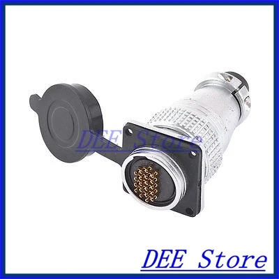 

AC 300V 6A 20 Pin Electric Deck Aviation Connector Adapter Plug Y28-20