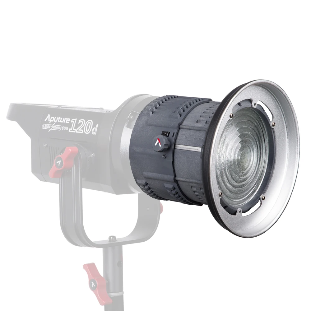 Aputure LED светильник Kit LS C120d V mount kit + Крепление прожектора с линзой Френеля Dome Studio