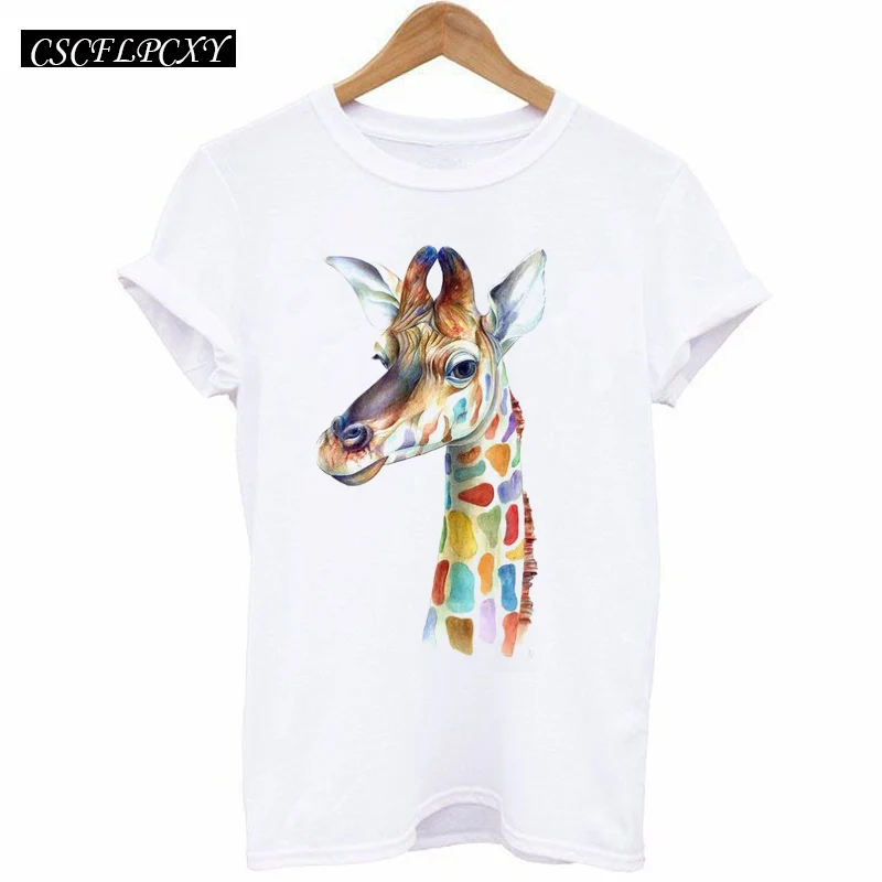 2017 Casual T-shirt Women Tshirt Short Sleeve Kawaii Elephant Print Camisetas Mujer Tops Tee Shirt Female O-neck White Tees HTB1fllYldnJ8KJjSszdq6yxuFXaz - 2017 Casual T-shirt Women Tshirt Short Sleeve Kawaii Elephant Print Camisetas Mujer Tops Tee Shirt Female O-neck White Tees
