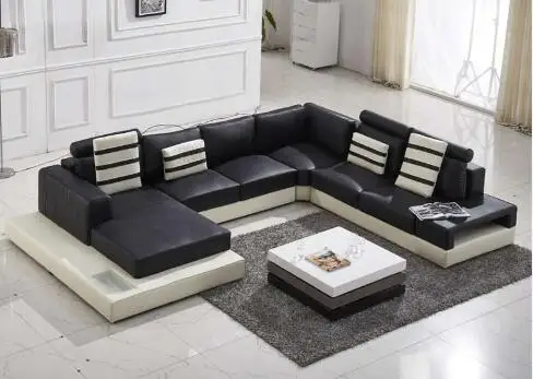 Современный кожаный диван мебель для гостиной A07|furniture sofa set|sofa setmodern leather |