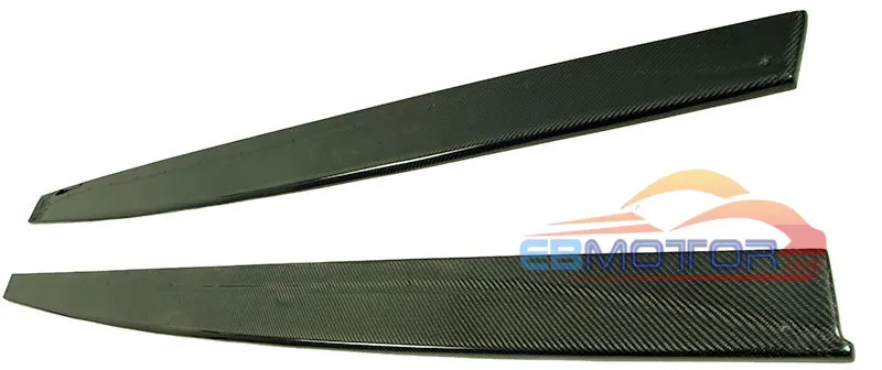 MP style Real carbon fiber side skirts body kits apron 1pair for BMW F80 M3 4-door F82 M4 2-door 2014UP  B363