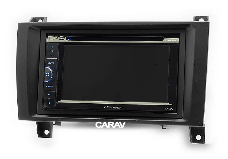 CARAV11-607 автомобильный радиоприемник стерео Отделка приборной панели отделка для MERCEDES-BENZ SLK стерео Отделка приборной панели Установка отделка fit Dash Kit