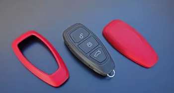 

RED Color Keyless Remote Protection Case For Ford Focus Kuga C-Max Mondeo Fiesta