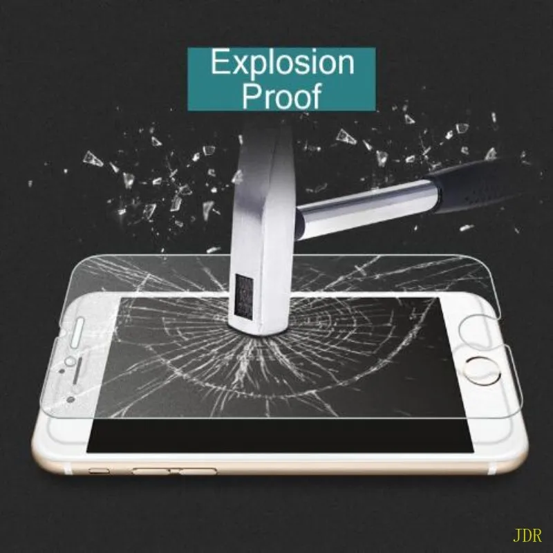 

100pcs 0.3mm Premium Matte Tempered Glass For iPhone X 7 6S6 8 plus 5S SE 5 i8 10 Anti Glare Screen Protector Protective Films