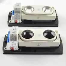 Открытый проводной светодиодный дисплей расстояние обнаружения 100 м двойные лазерные датчики/Инфракрасный двойной луч сенсор детектор периметра сигнализации барьер