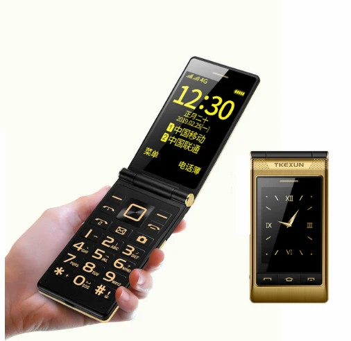 Мобильный телефон Fsmart TKEXUN G10 1 3g WCDMA с двойным экраном Поддержка русской