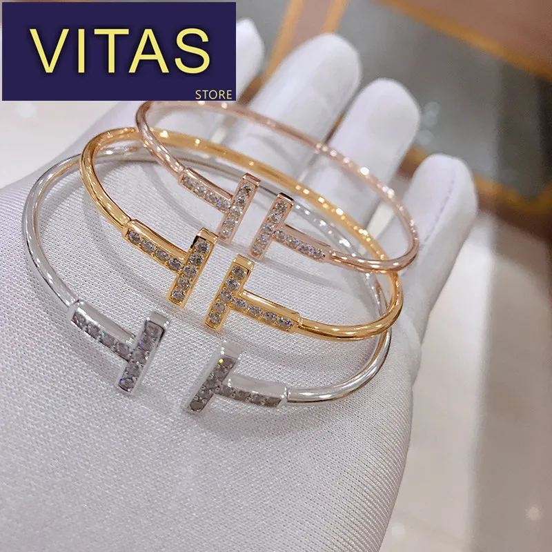 

Vitas TIFF S925 original charm sterling silver bracelet bracelet fashion elegant zircon bracelet gift