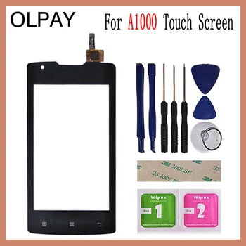 

4.0" inch For Lenovo A1000 Touch Screen Glass Digitizer Panel Touch Screen Front Glass Lens Sensor Tools